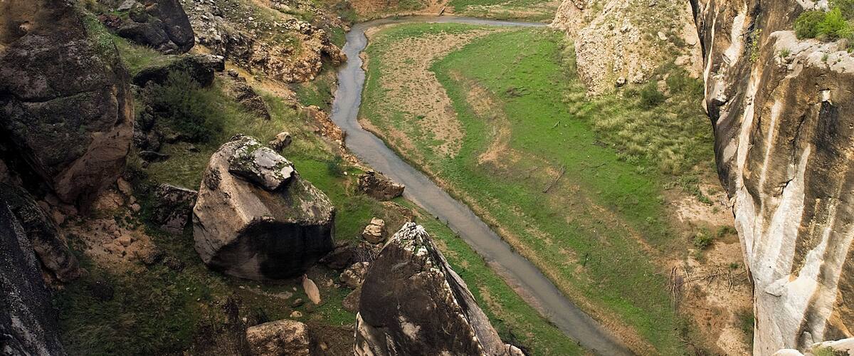 El río Tus se une al Segura en el embalse de la Fuensanta