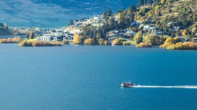 Early morning view of Kawarau Heights, looking across from Frankton, Queenstown.