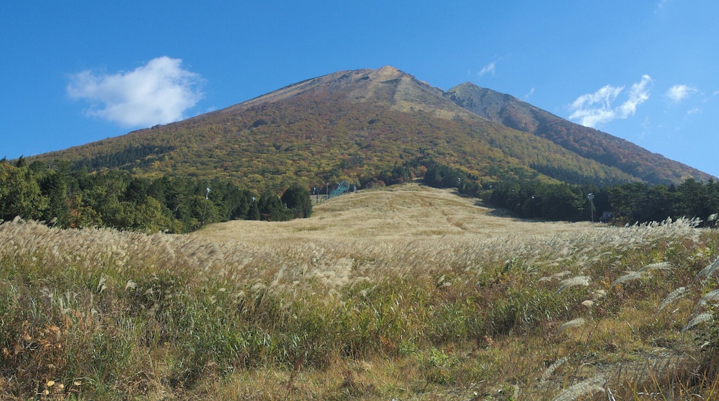 The West side of Daisen volcano.