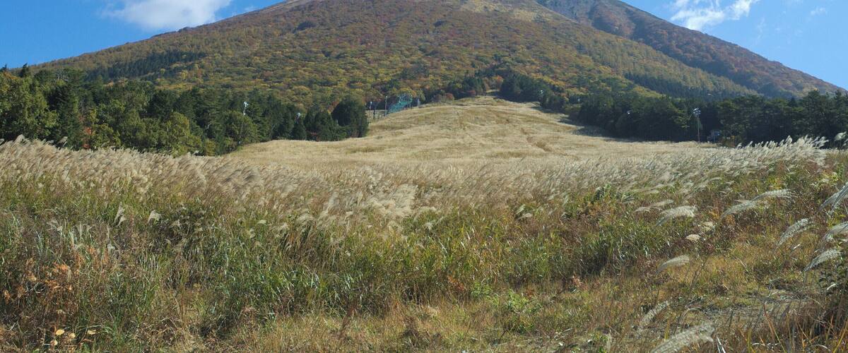 The West side of Daisen volcano.