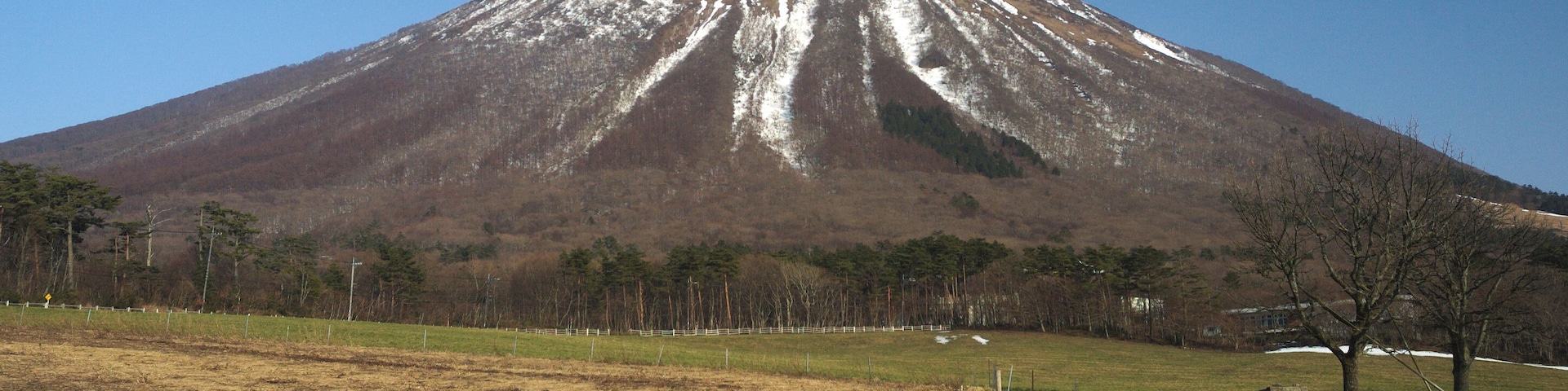 Daisen volcano as seen from the WNW.