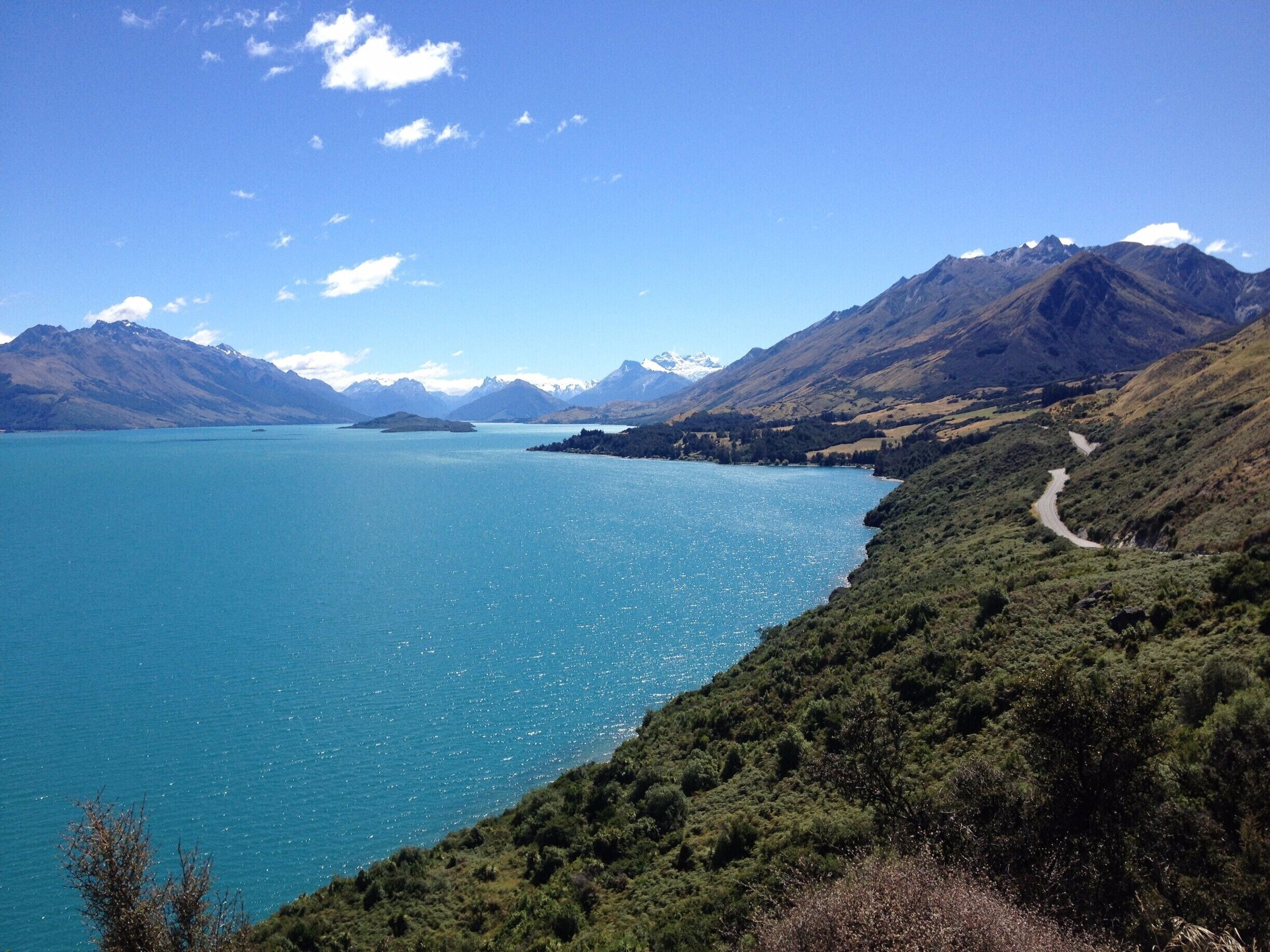 It was a bright summer's day in February 2016. We were heading towards Glenorchy from Queenstown, New Zealand. This drive is by far one of the most awesome.