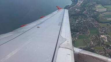 Léman Lake from the sky