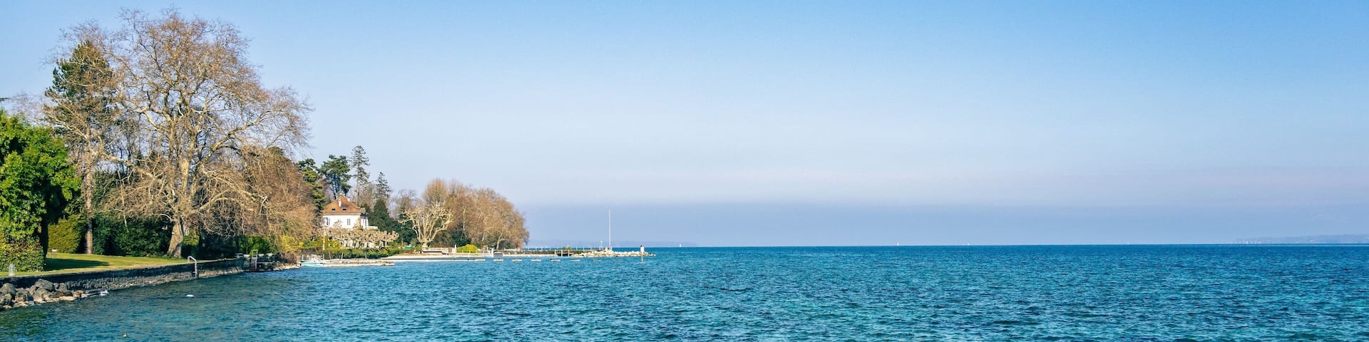 le lac Léman à Founex