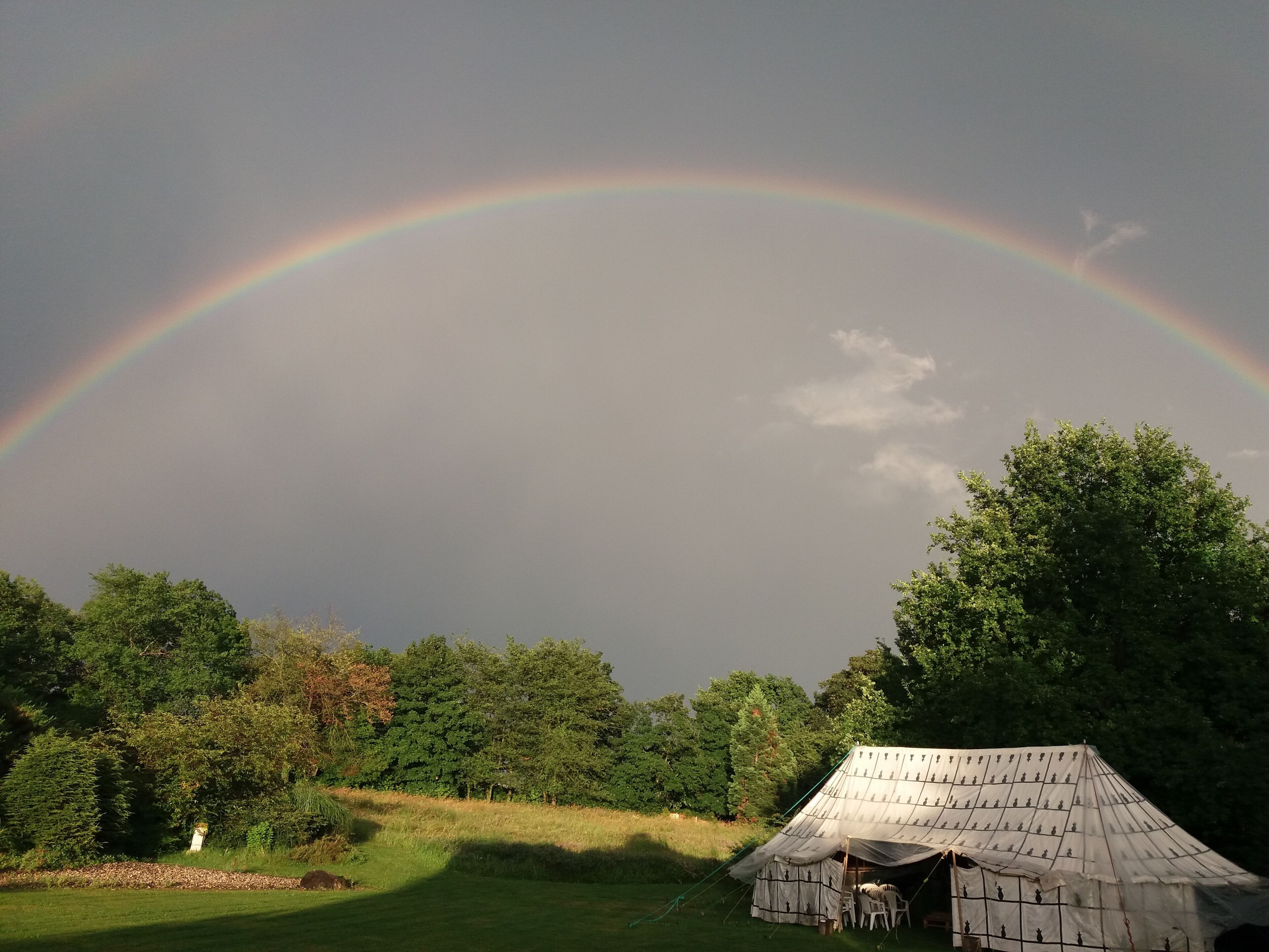 arc-en-ciel à Genève