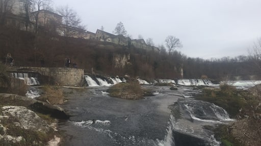 European biggest Falls in Switzerland few days after Xmas! Light is not perfect but you surely can feel how powerful and mindless these falls are! #river