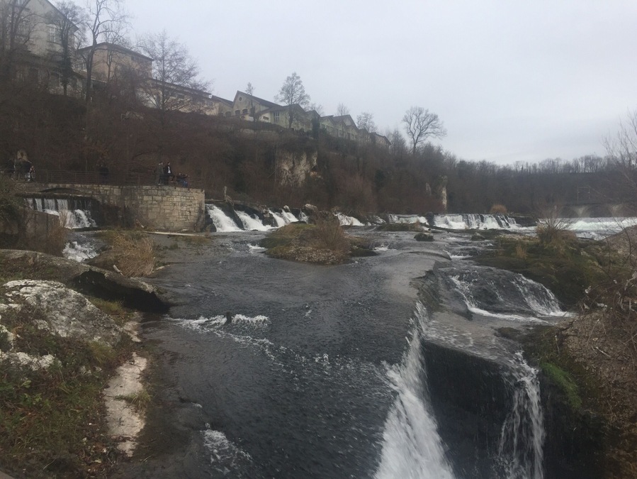 European biggest Falls in Switzerland few days after Xmas! Light is not perfect but you surely can feel how powerful and mindless these falls are! #river