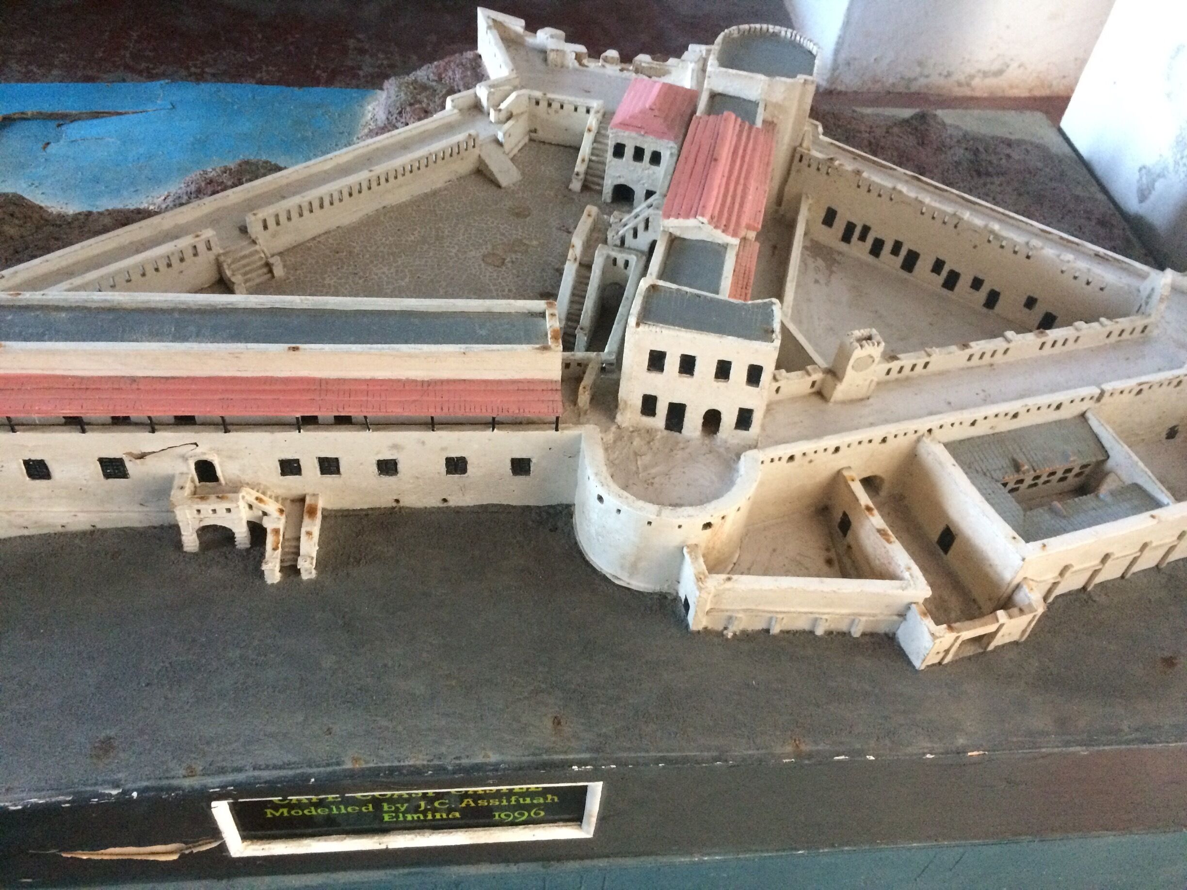 Cape Coast Castle building plan
