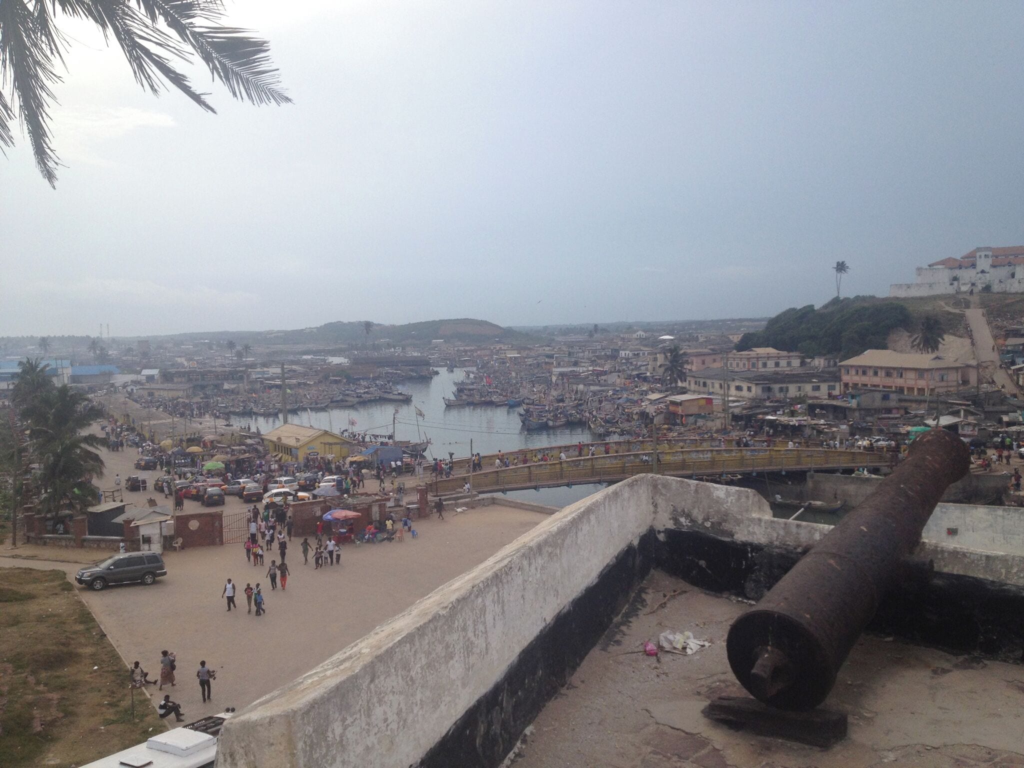 Cape Coast Castle in Ghana.