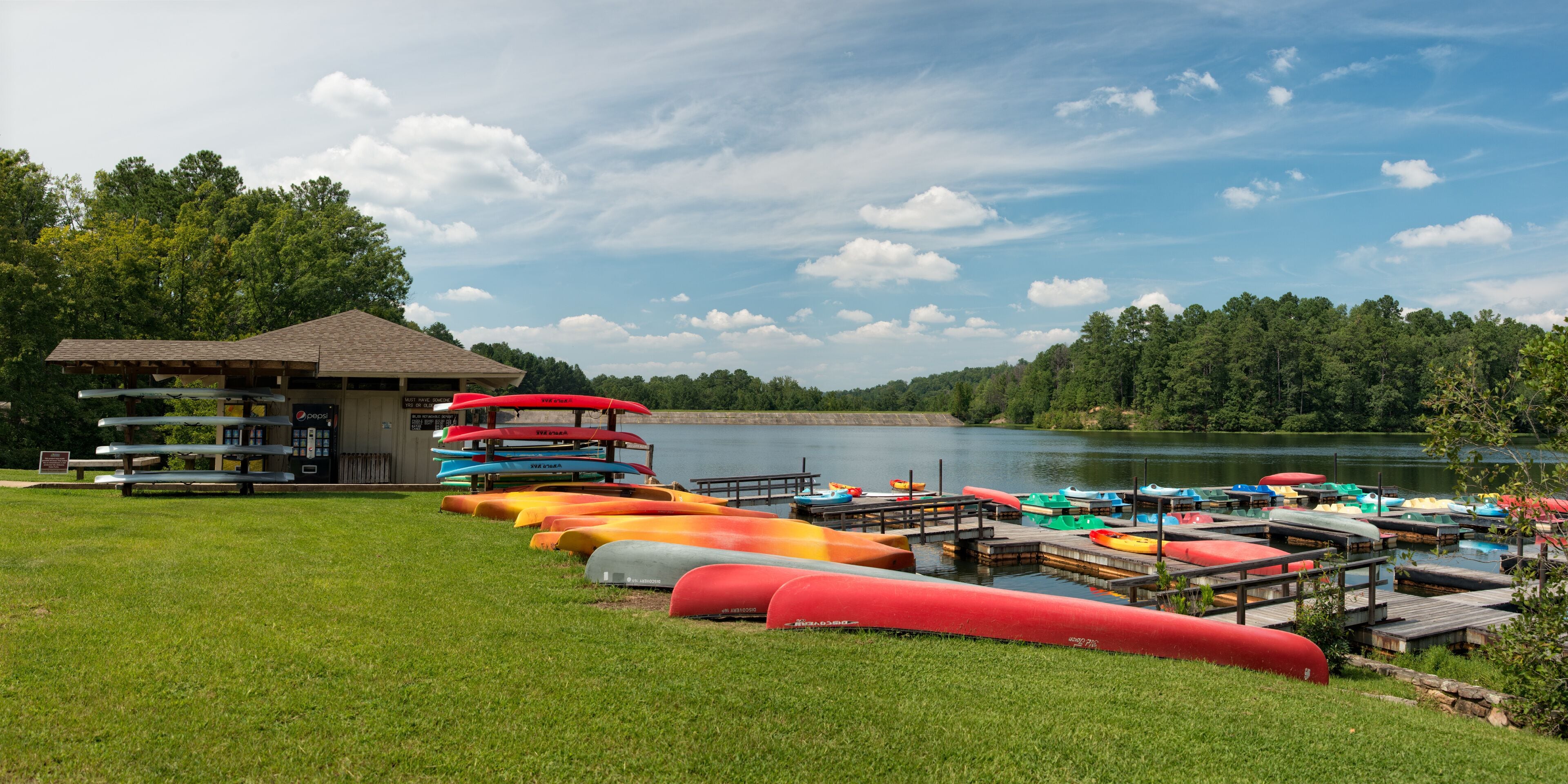 Oak Mountain state park near Birmingham Alabama 