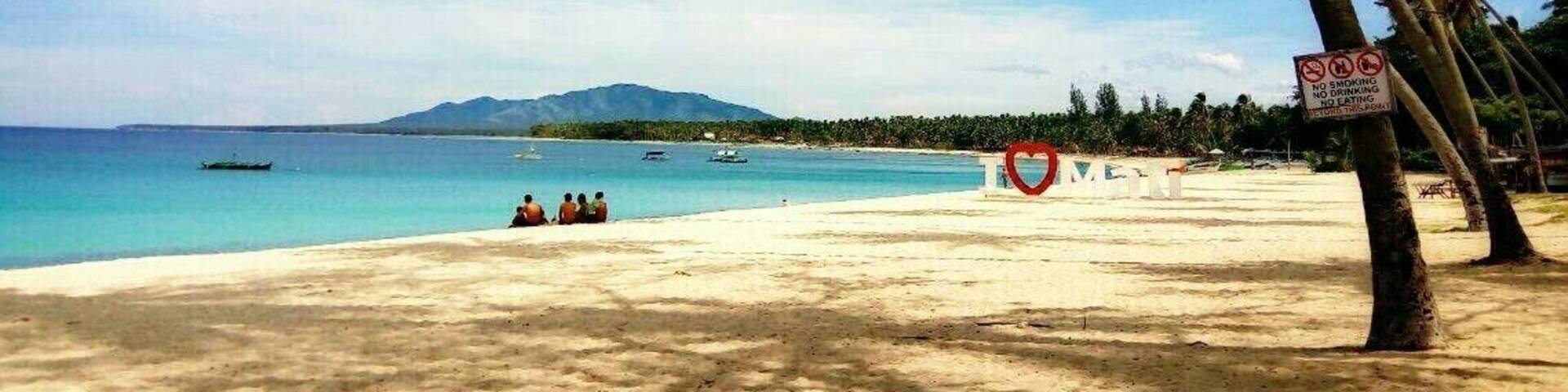 Must visit white beach in Davao Oriental.