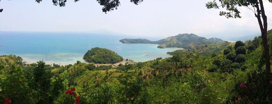 The sleeping dinosaur at Badas, Mati , Davao Oriental, Philippines
