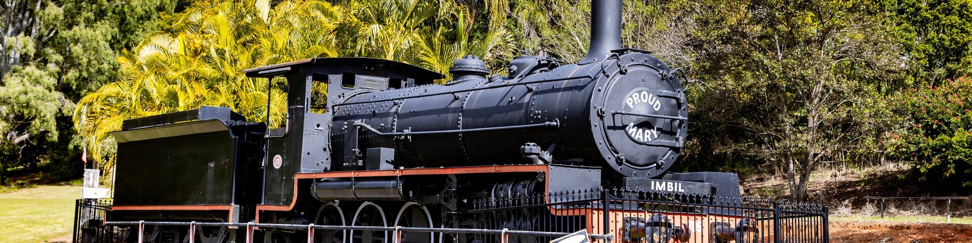 Imbil Station - Steam Locomotive