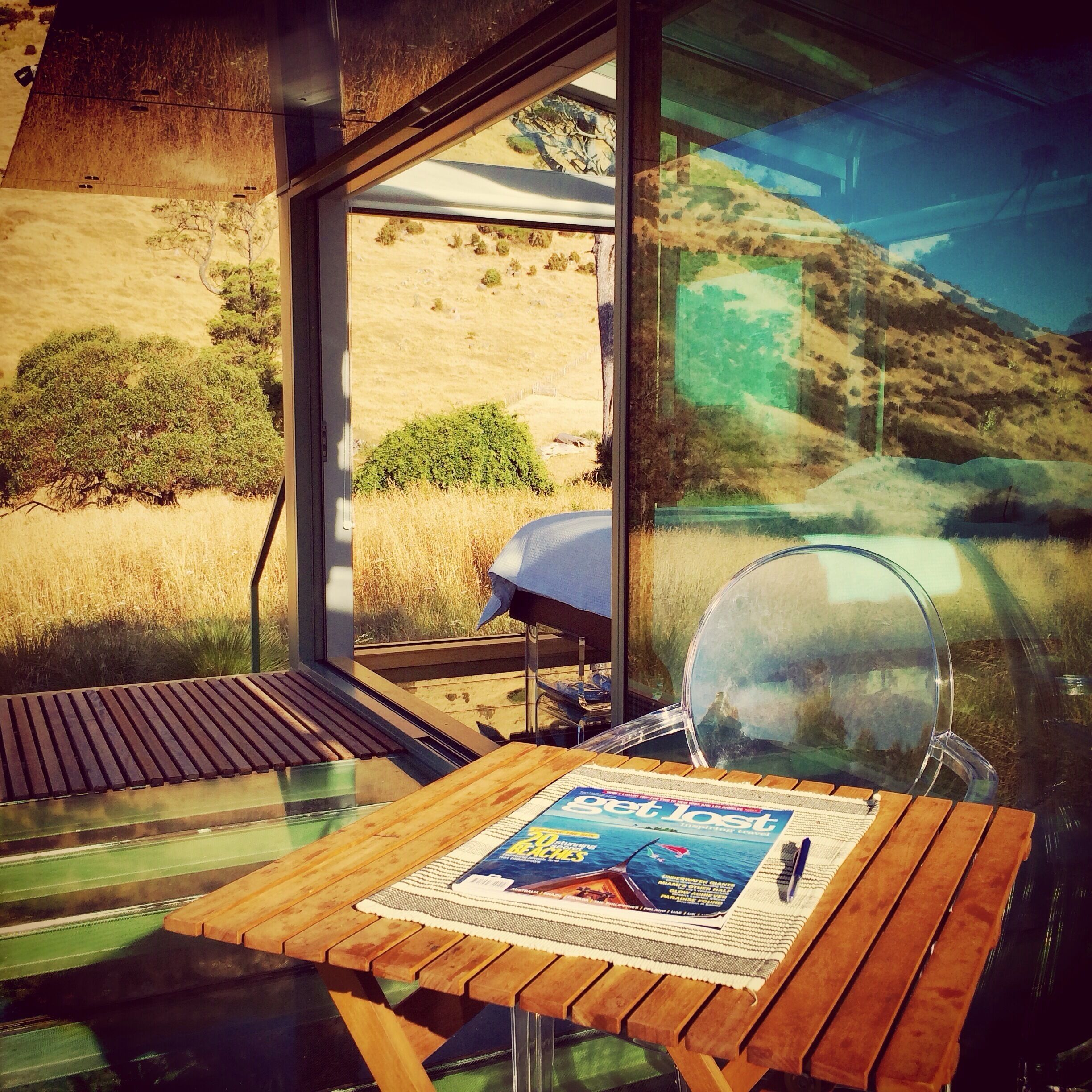 No better way to dream about our next adventure than sitting outside on our stay @purepods to explore some ideas from a great issue of @getlostmagazine

To get an in-depth view into what it's like spending a night at PurePods, visit our blog on www.TheAdventureIsCalling.Com 

#Adventure #Travel #NewZealand #PurePods #GetLostMagazine 