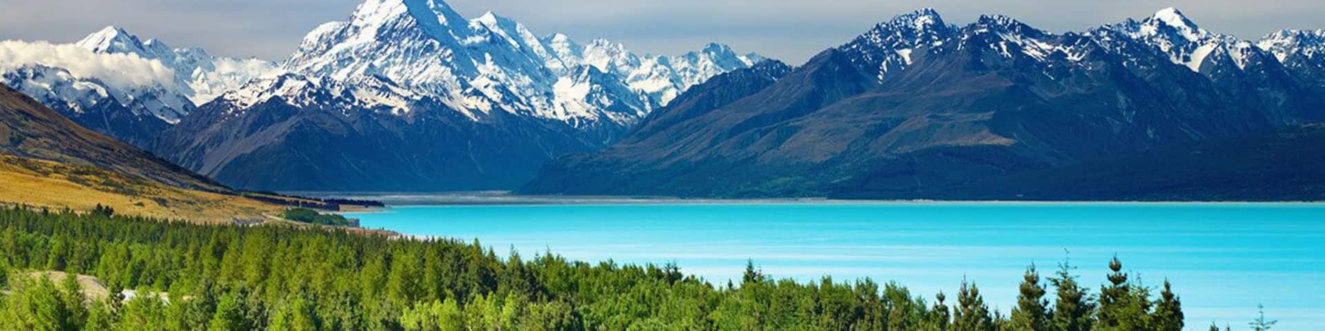 In the mountains of New Zealand, it's just breath-taking!
