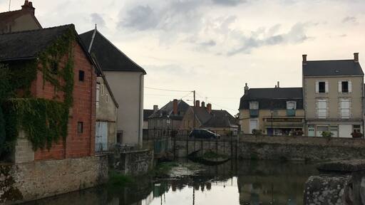 Redcar sea front near the boating lake