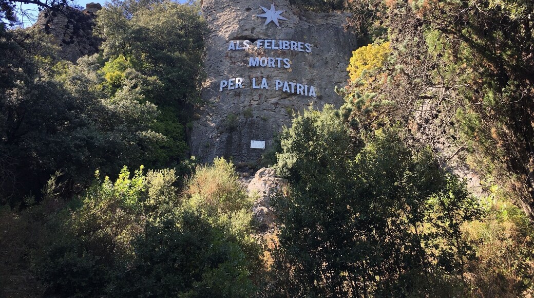 Rocher des Félibres - en mémoire des Félibres morts pour la France