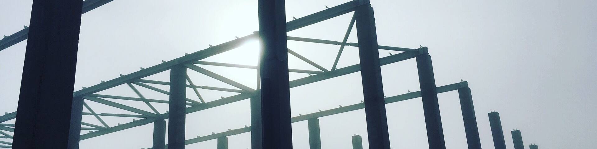 Construction site. #algeria #architecture #fog