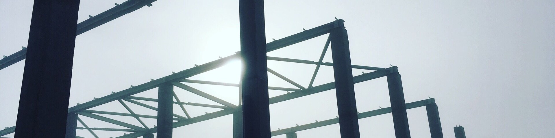 Construction site. #algeria #architecture #fog