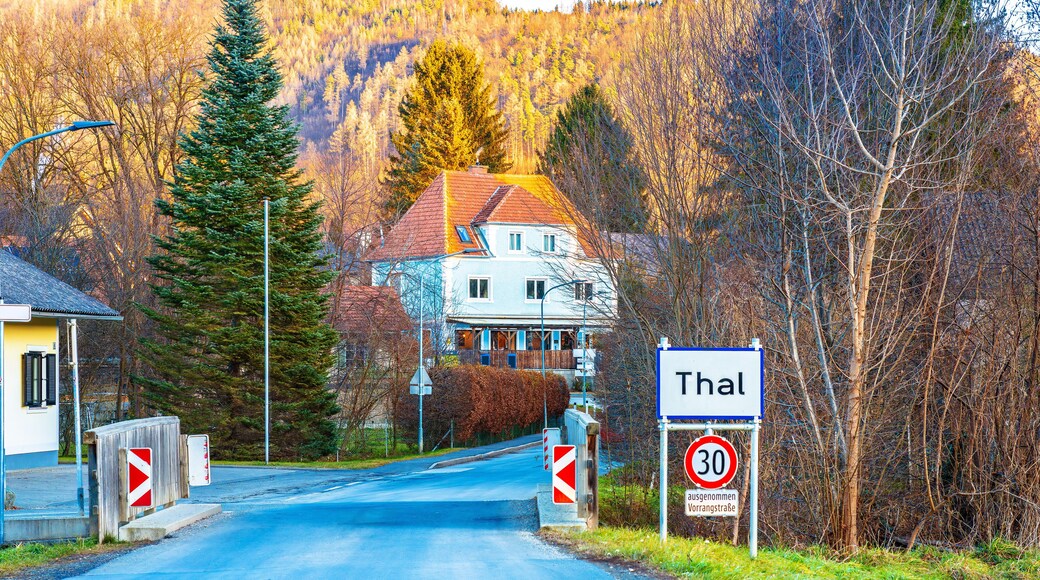 Village of Thal near Graz street view