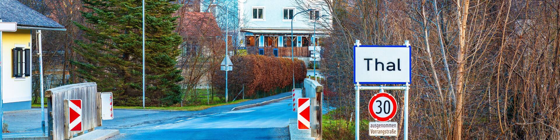 Village of Thal near Graz street view