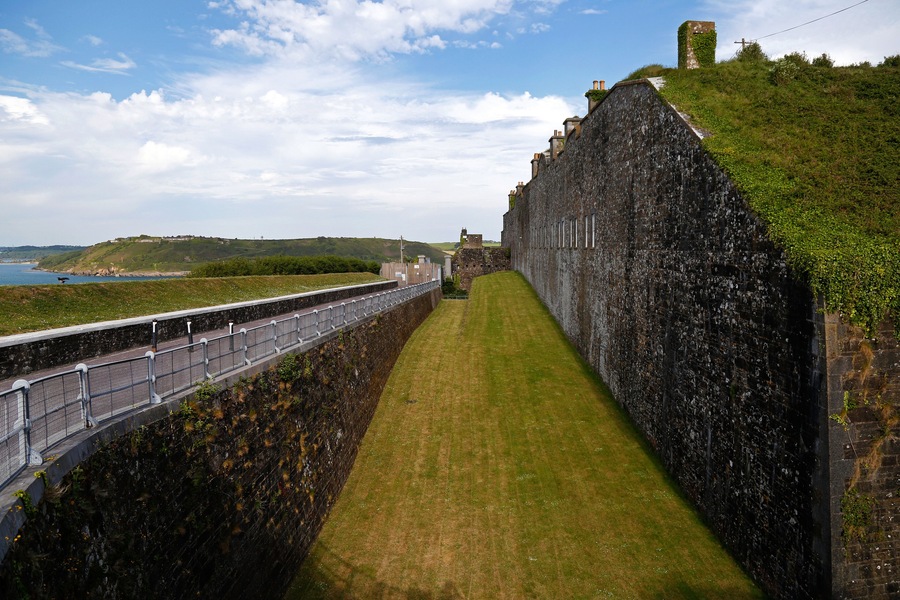 Camden Fort Meagher, Cork, Ireland - June 02, 2020: Camden Fort Meagher in County Cork