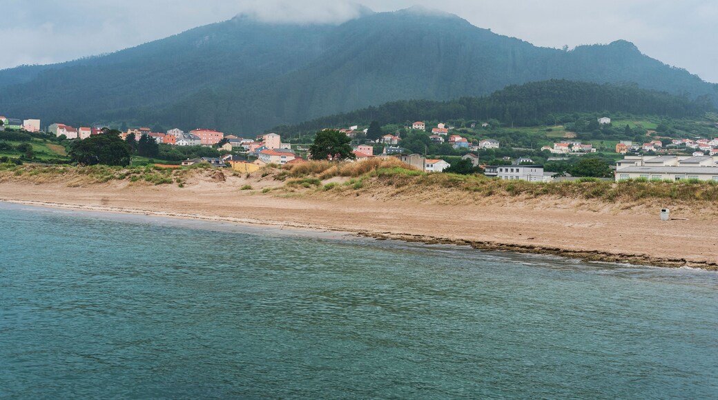 A Basteira beach, in the estuary of Ortigueira. Sweetie. To Coruna. Spain. Europe
