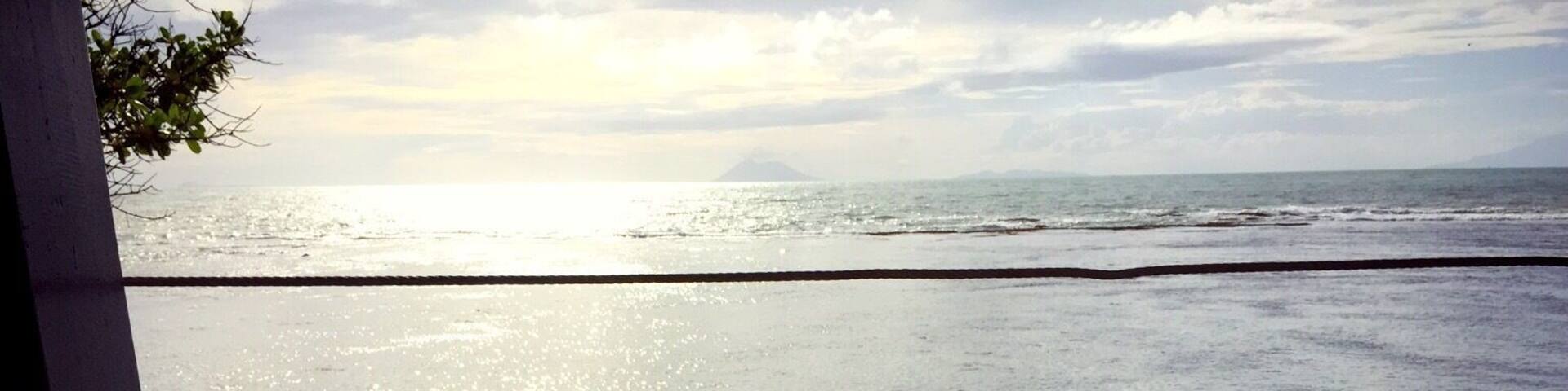 The famous Krakatoa mountain can be seen from here. #lifeatexpedia