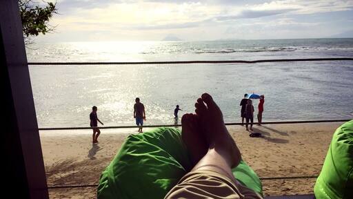 The famous Krakatoa mountain can be seen from here. #lifeatexpedia