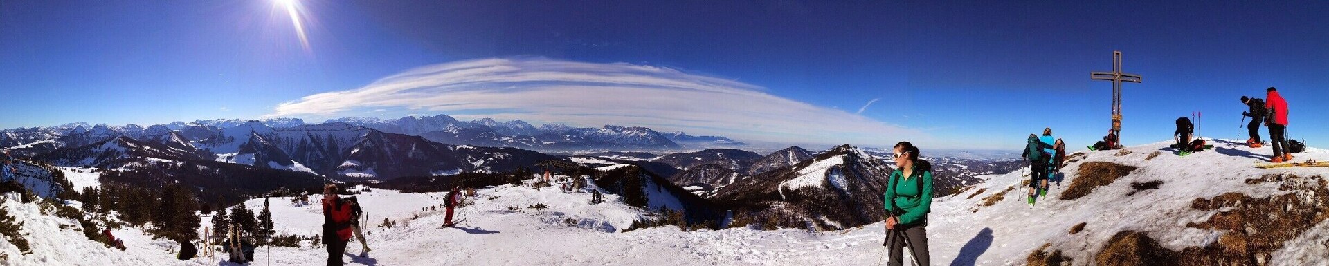 We love the austrian mountains and the #snow ! #Splitboarding rulez
