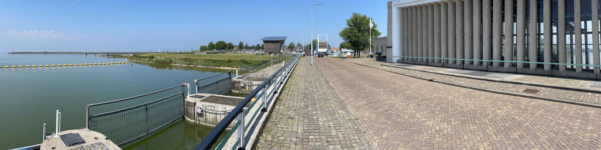 Pumping station in Stavoren in Friesland