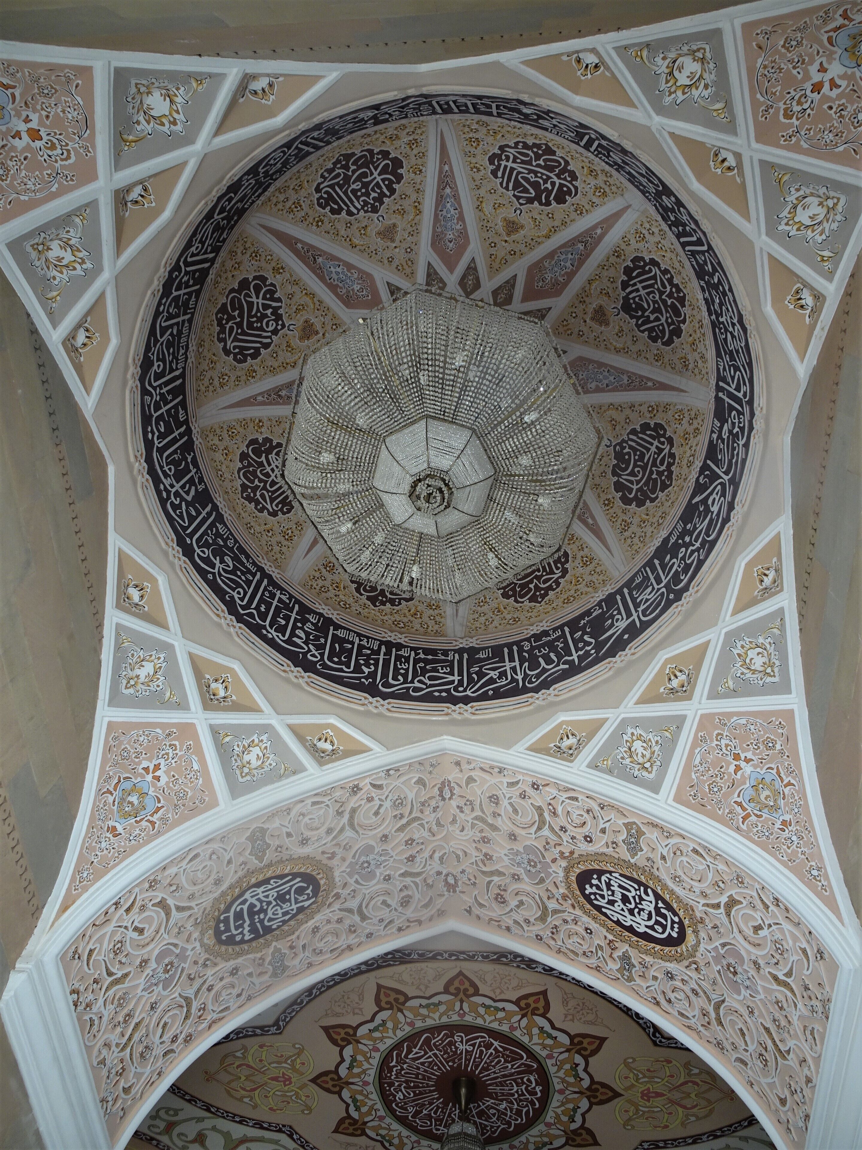 Quabala New Mosque, detail of the ceiling. #Azerbaijan  #TroveOnTuesday  #Perspectives