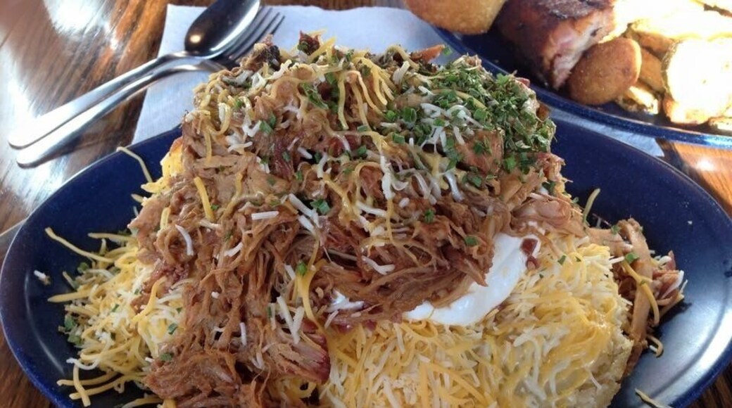 the outlaw potato is the size of a baby! And it's melt in your mouth flavor makes it a must to try!