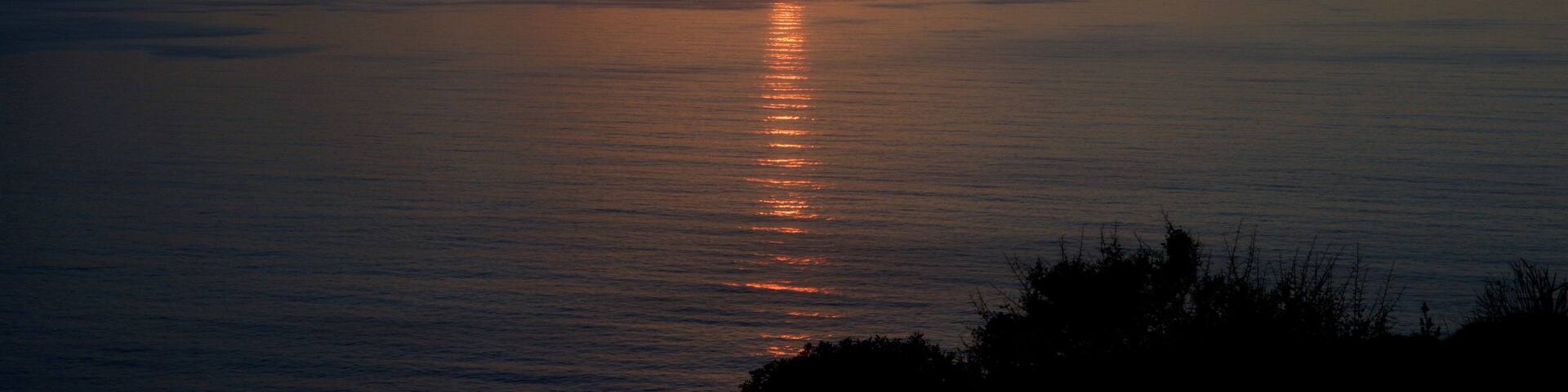 Sunset over Sardinia