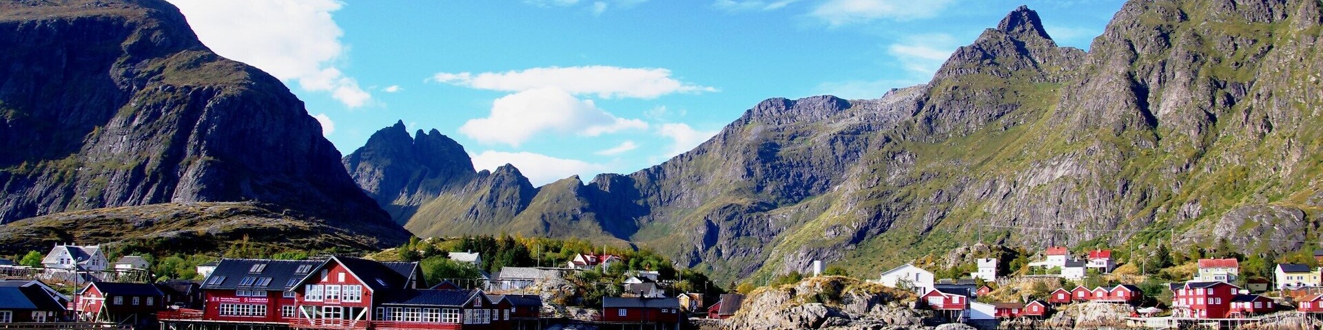 Å , Lofoten Archipelago , Norway
Å is small fishing village at the edge of Lofoten Archipelago. There are so many "rorbuer" - Norwegian traditional type of seasonal house used by fishermen.