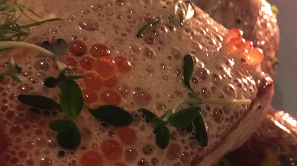 We loved it, #marenanna is the best restaurant of #west-Lofoten 😍 #halibot #restaurant #moskenesisland