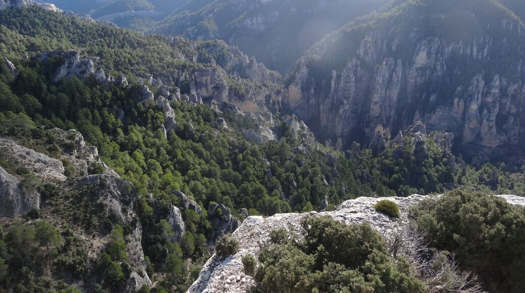 Lo Parrissal des de la Roca Morera, Beseit (desembre 2012)