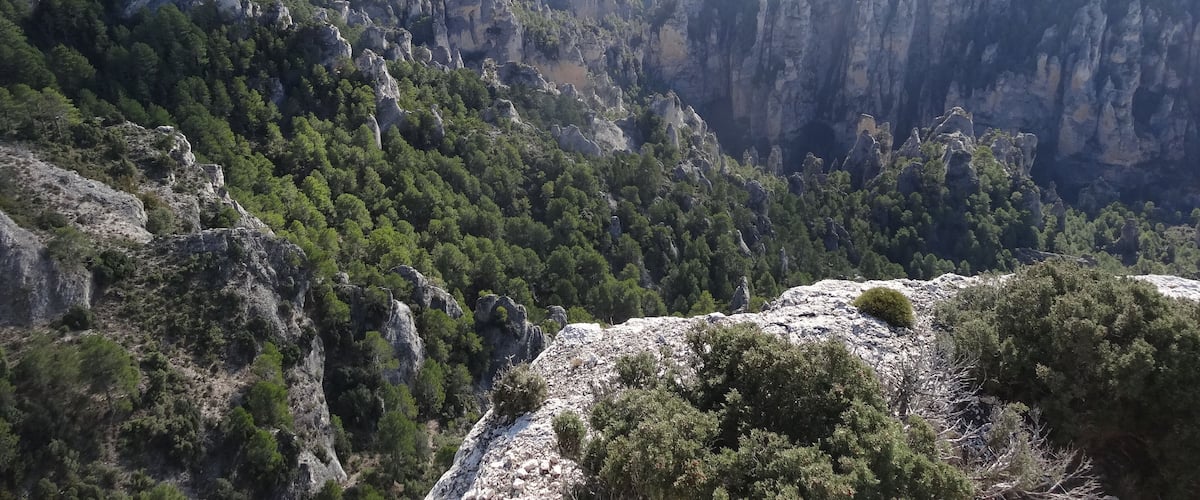 Lo Parrissal des de la Roca Morera, Beseit (desembre 2012)