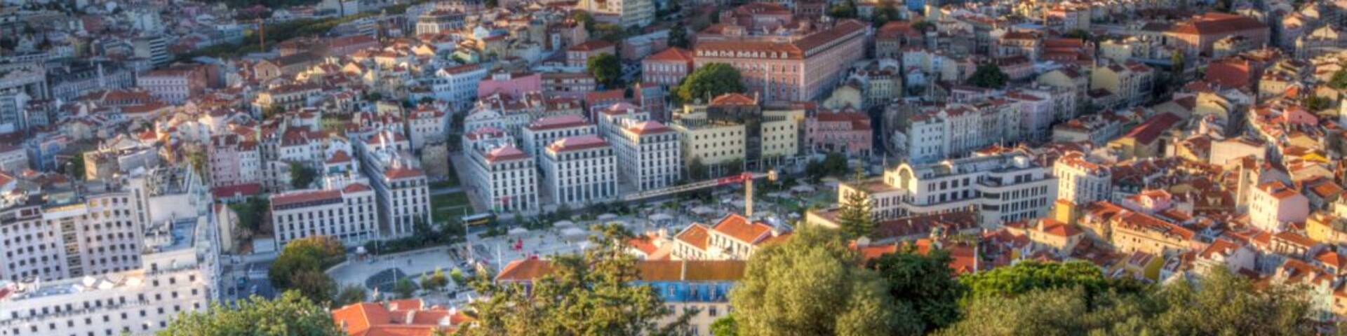 Sao Jorge Castle Ives spectacular views looking down onto the City of Lisbon
#Trovember #Lisbon
