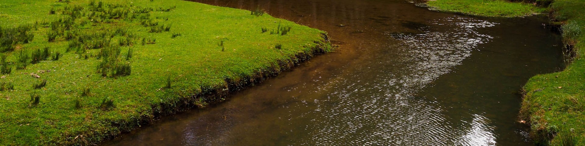 River of Quintanar de la Sierra in Burgos