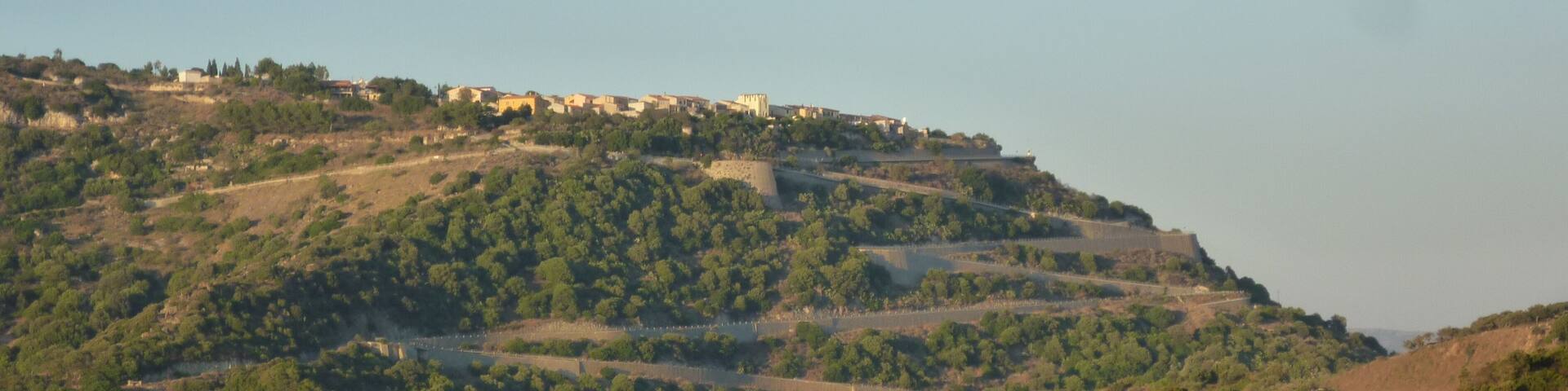 Panorama di Monteleone Roccadoria (Sassari)