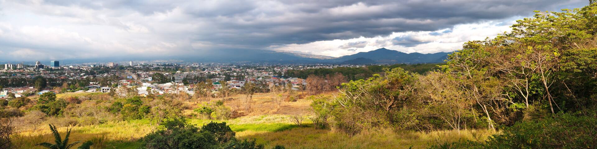 Panoramic view of San Jose, Costa Rica