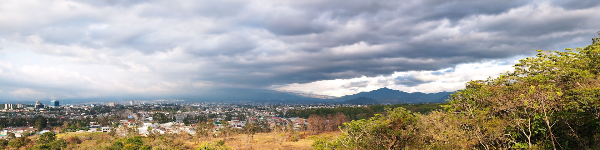 Panoramic view of San Jose, Costa Rica
