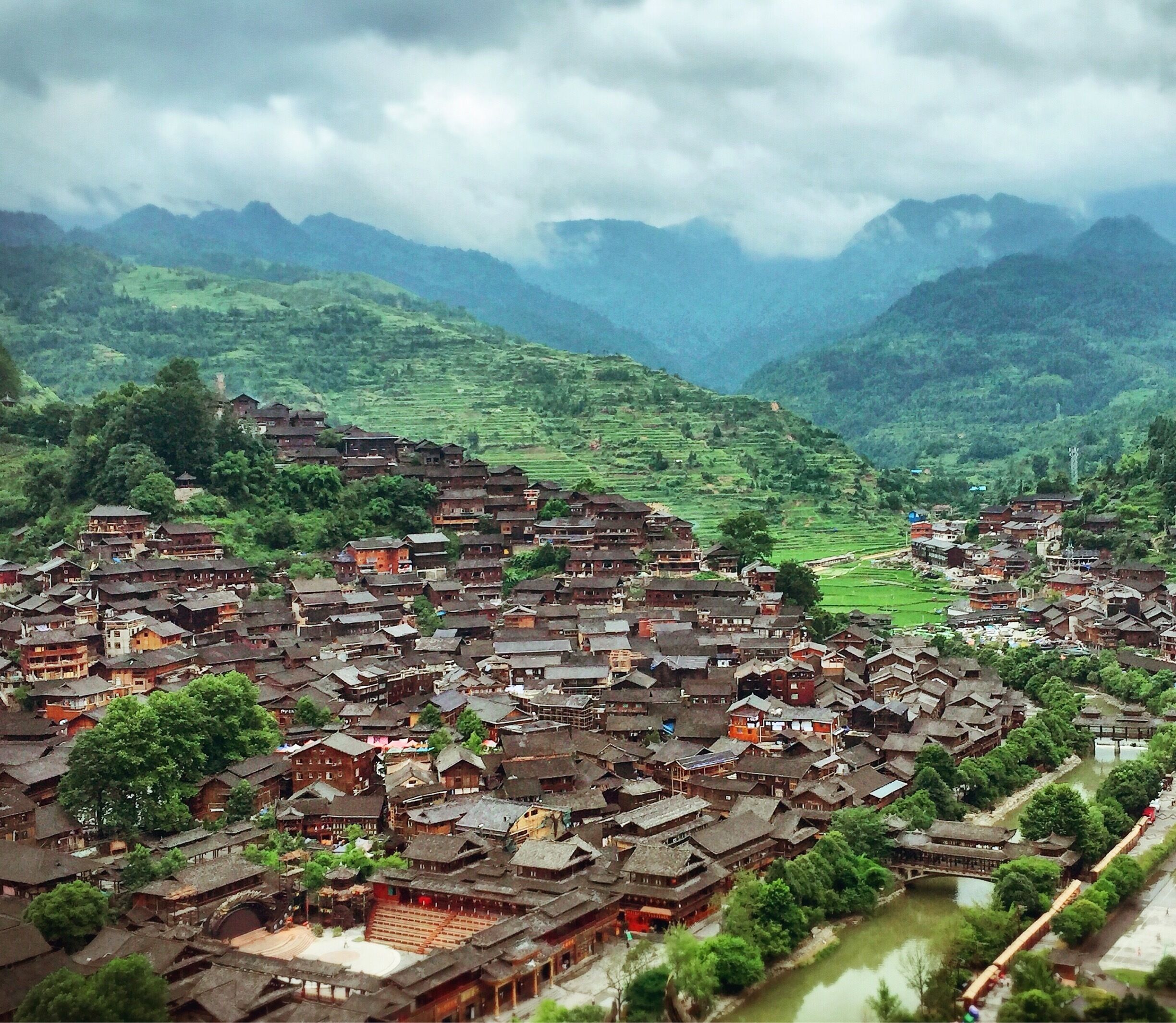 Xijiang Miao Village. Bit of a tourist hotspot but beautiful nonetheless