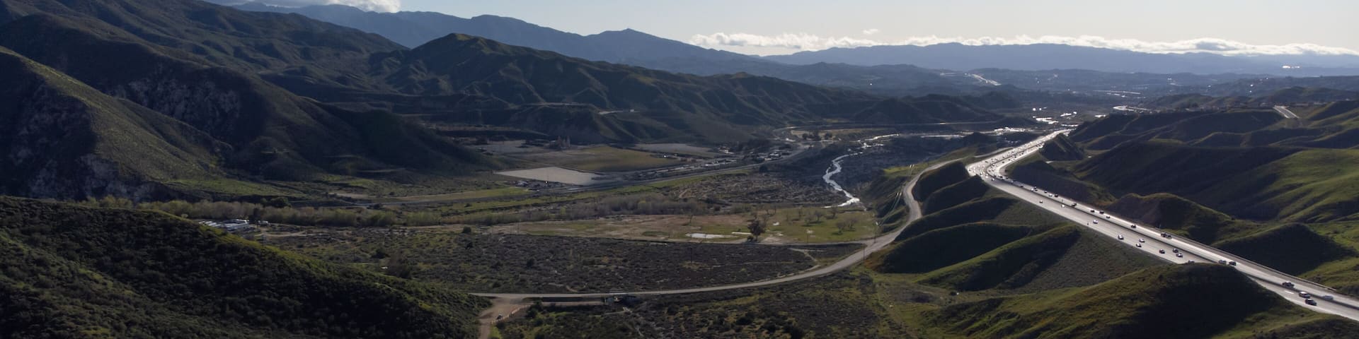 Soledad Canyon Road and State Route 118, Agua Dulce, California