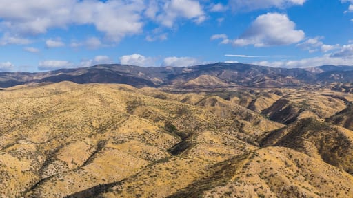 Endless hills of southern California's valleys and canyons.