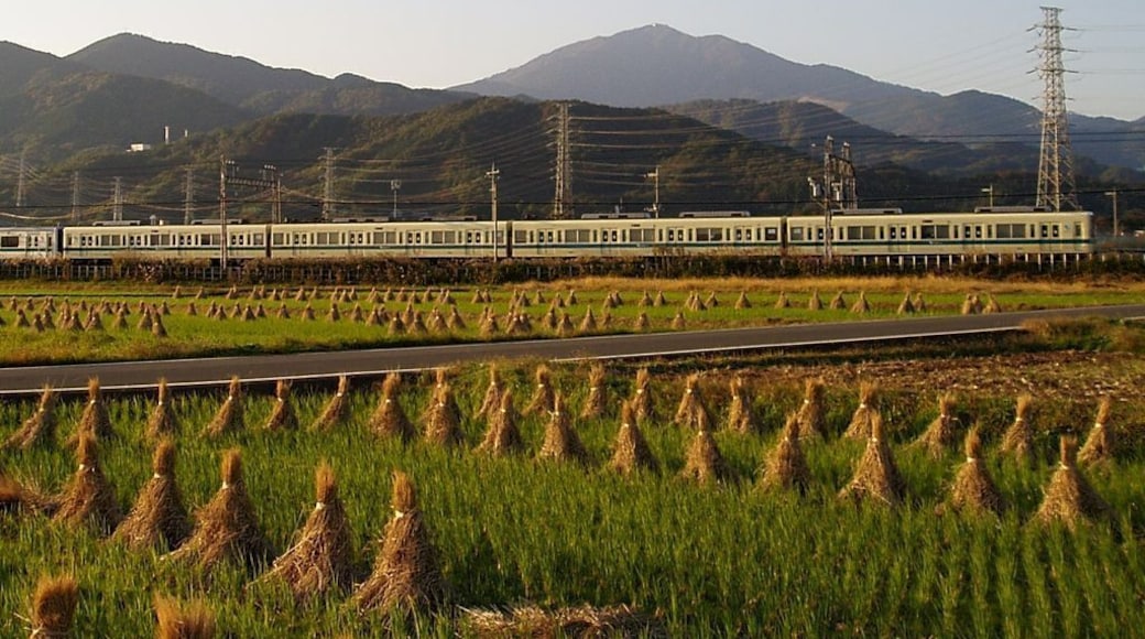 Odakyu Electric Railway, EMU Type 8000 between Isehara Sta. and Tsurumaki-Onsen Sta.