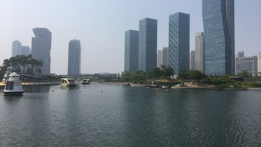 New modern town of songdo south korea