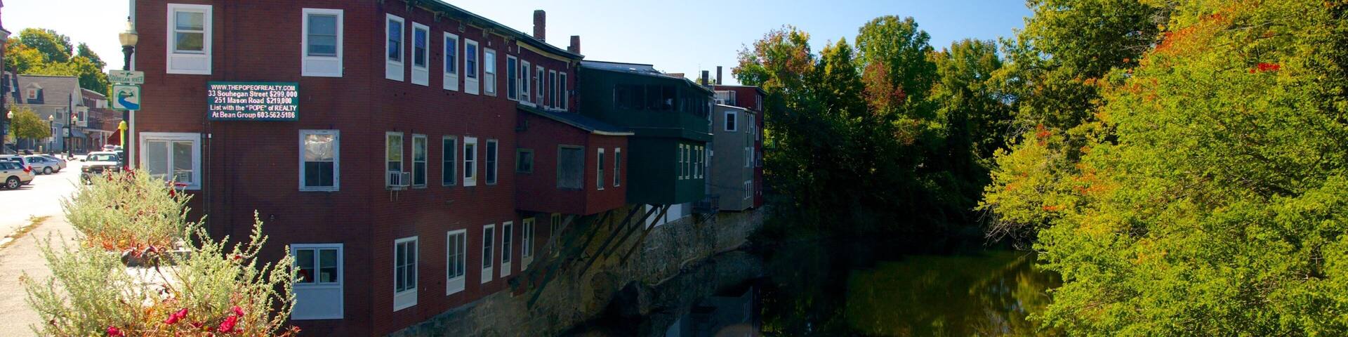 New Hampshire showing a river or creek