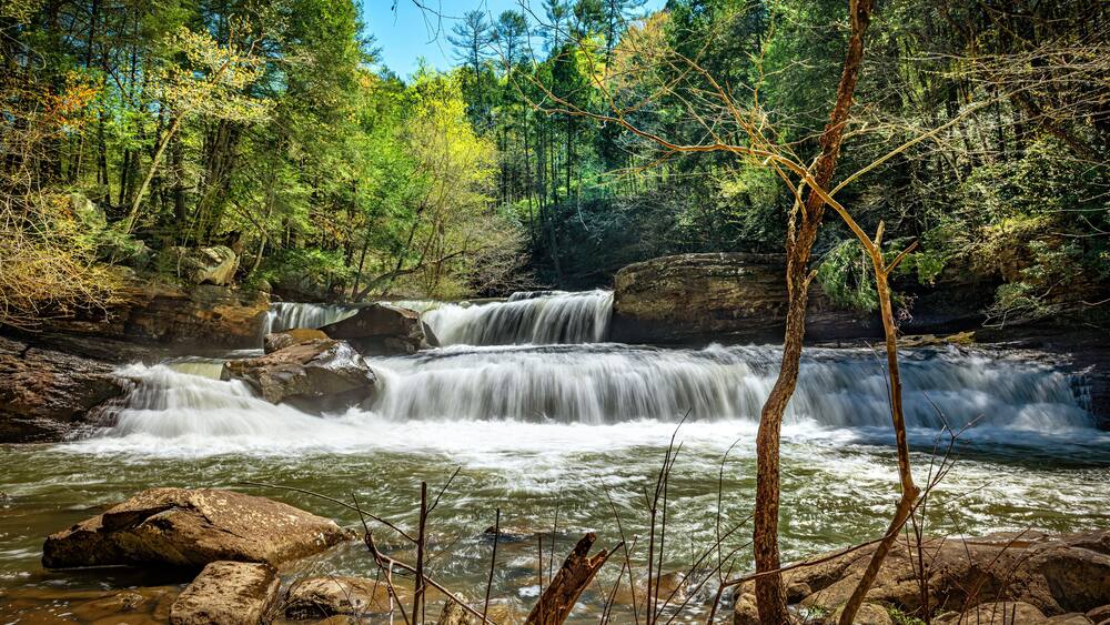 Potters Falls in Tennessee
